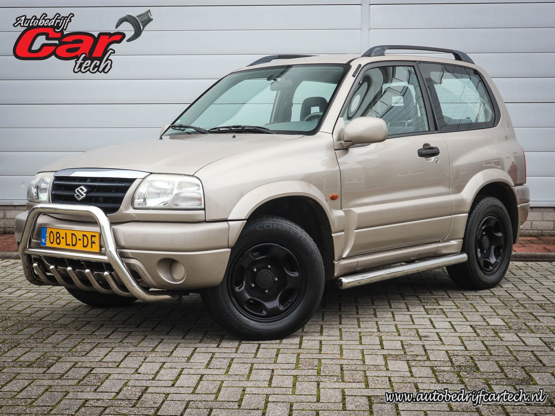 Suzuki Grand Vitara 1.6 Metal Top Wide Body | Audio | Elektr, Auto's, 13 km/l, 94 pk, Stof, Gebruikt
