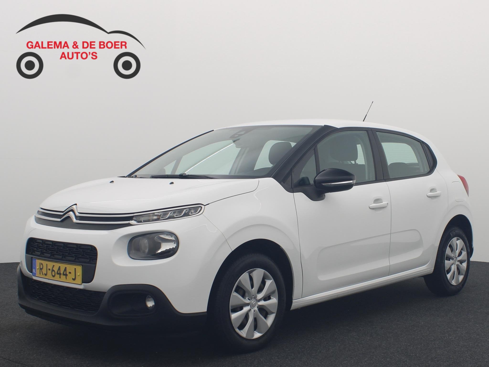 Citroen C3 1.6 BlueHDi Feel CARPLAY / NAVI / CLIMA / PDC / B, Auto's, Voorwielaandrijving, Euro 6, 4 cilinders, Wit