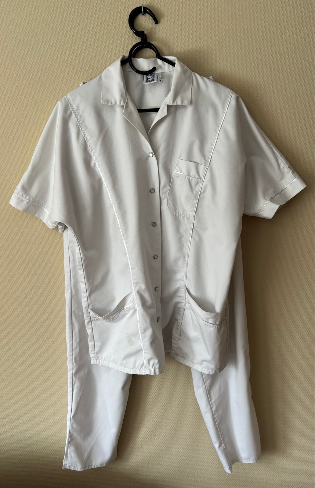 Wit uniform Haen, jasje maat M, broek maat 40, Ophalen of Verzenden, Gedragen