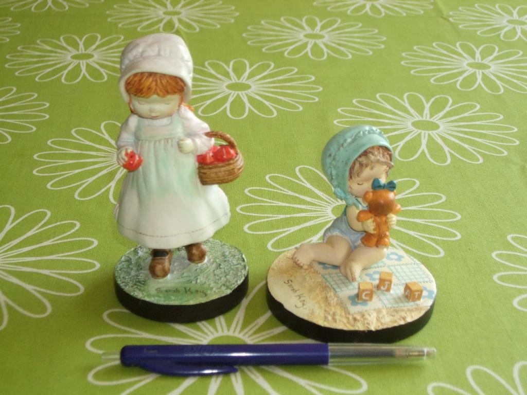 2 Sarah Kay beeldjes van D'Agostini, Verzamelen, Ophalen of Verzenden, Zo goed als nieuw, Mens