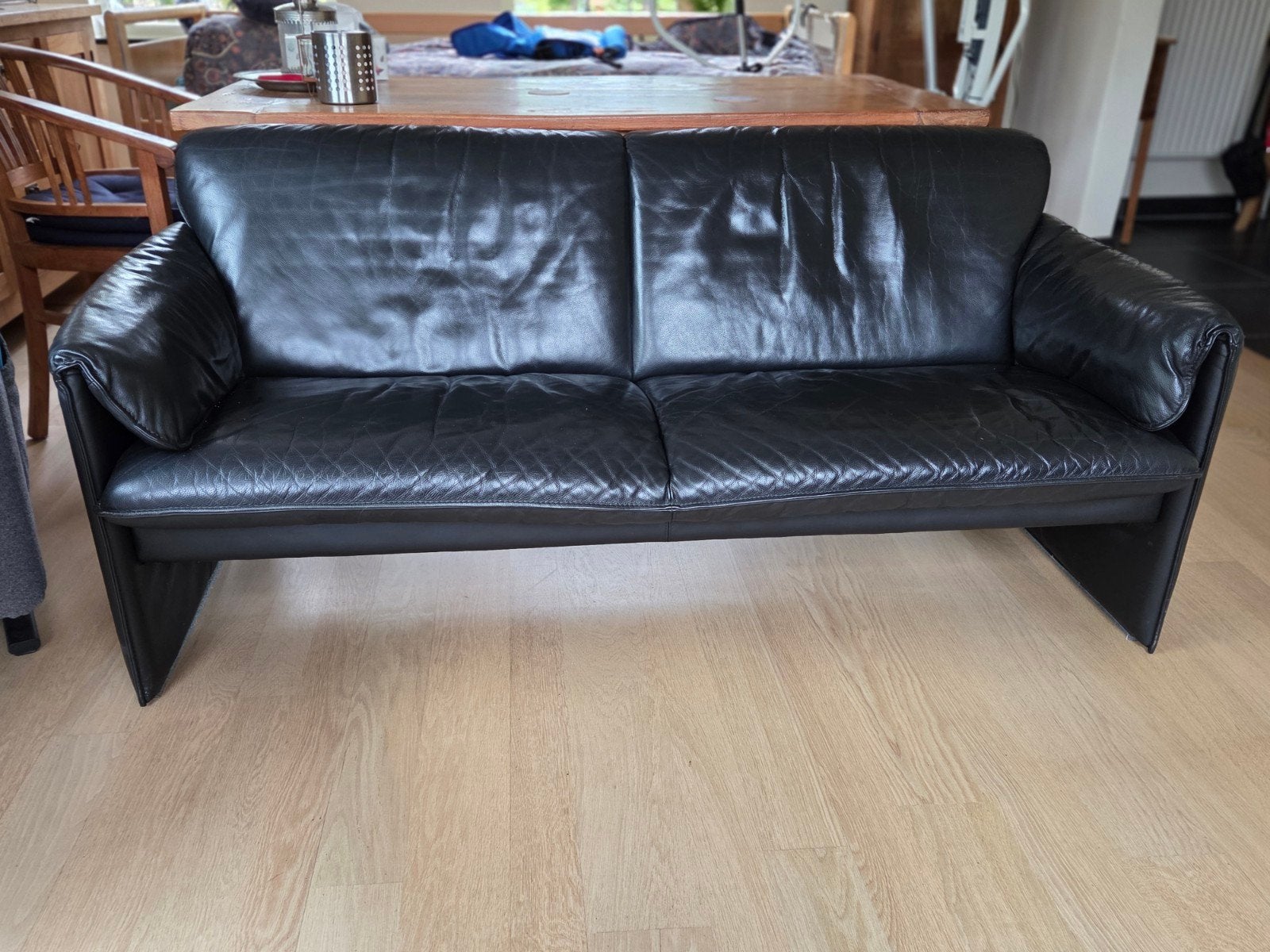 leolux borabora, Ophalen, Zo goed als nieuw, 75 tot 100 cm, Leer