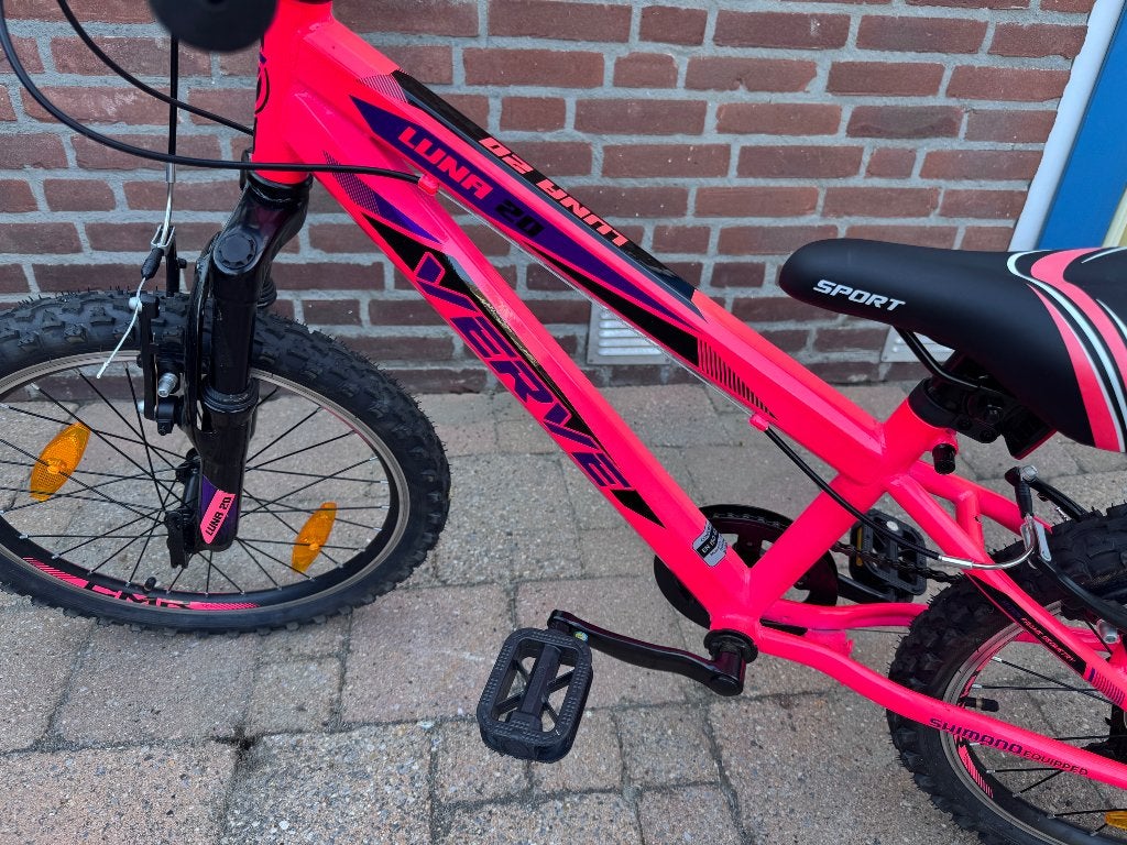 Fiets 20” meisje Luna, Fietsen en Brommers, Fietsen | Mountainbikes en ATB, Fully, Zo goed als nieuw, Dames, Ophalen
