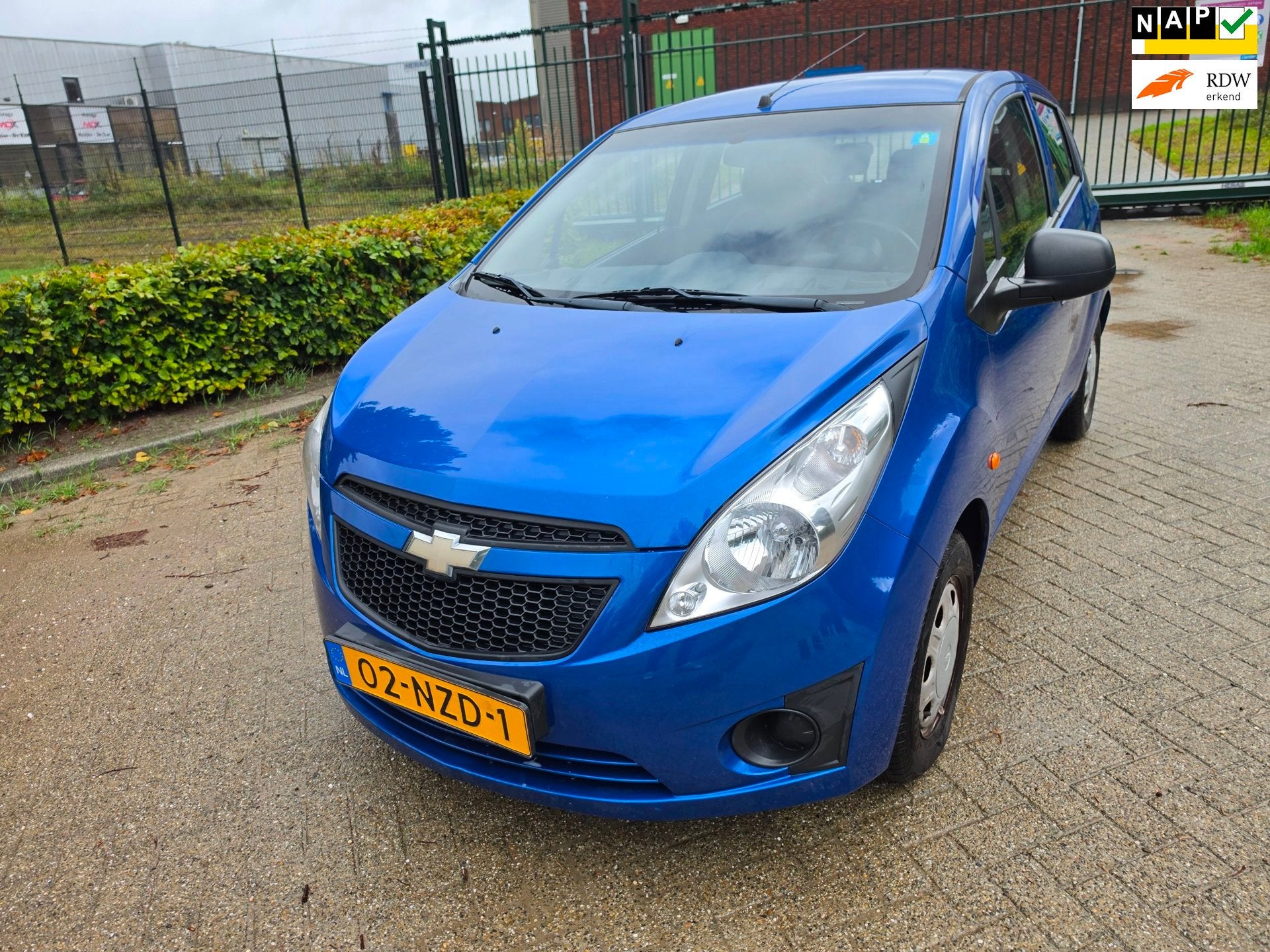 Chevrolet Spark 1.0 16V L NAP NIEUWE APK+KOPPELING TOP STAAT, Voorwielaandrijving, Gebruikt, 4 cilinders, Blauw