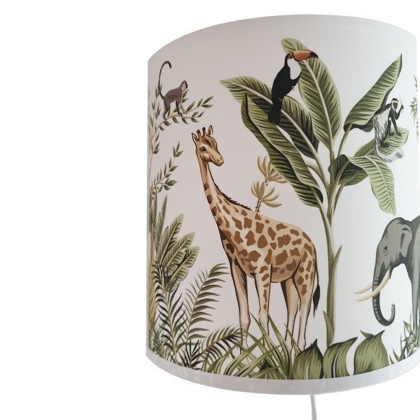 Wandlamp Kinderlamp Jungle Giraffe Little Dreamzzz, Bi & Li Creaties, Nieuw, Ophalen of Verzenden, Bilicreaties@gmail.com