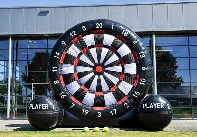 Voetbaldartbord huren!, Ophalen, Zo goed als nieuw