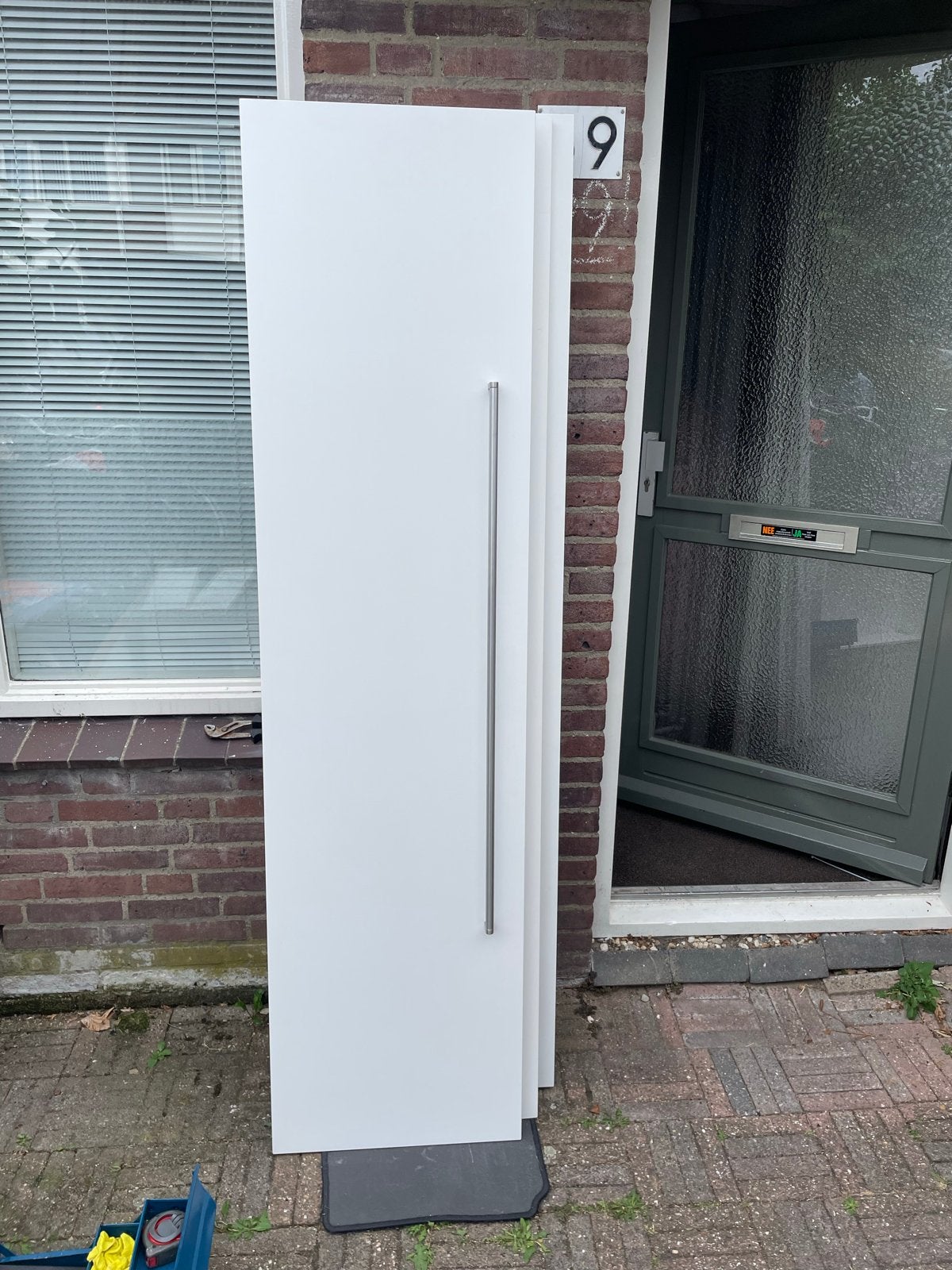 IKEA PAX Deur voor PAX 50 x 201 inc. scharnieren & handgreep, Ophalen, 200 cm of meer, Zo goed als nieuw, Minder dan 25 cm