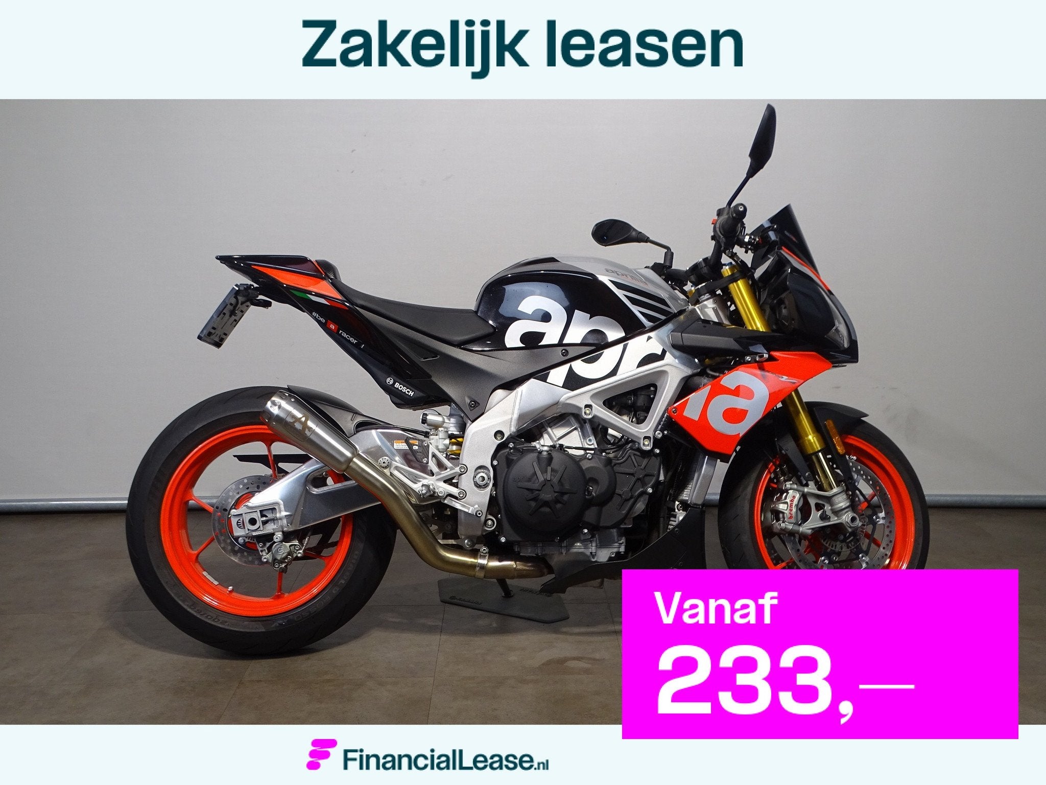 Aprilia Tuono V4 1100 FACT SUPERPOLE, Motoren, Super Sport, Meer dan 35 kW, Gebruikt, Bedrijf