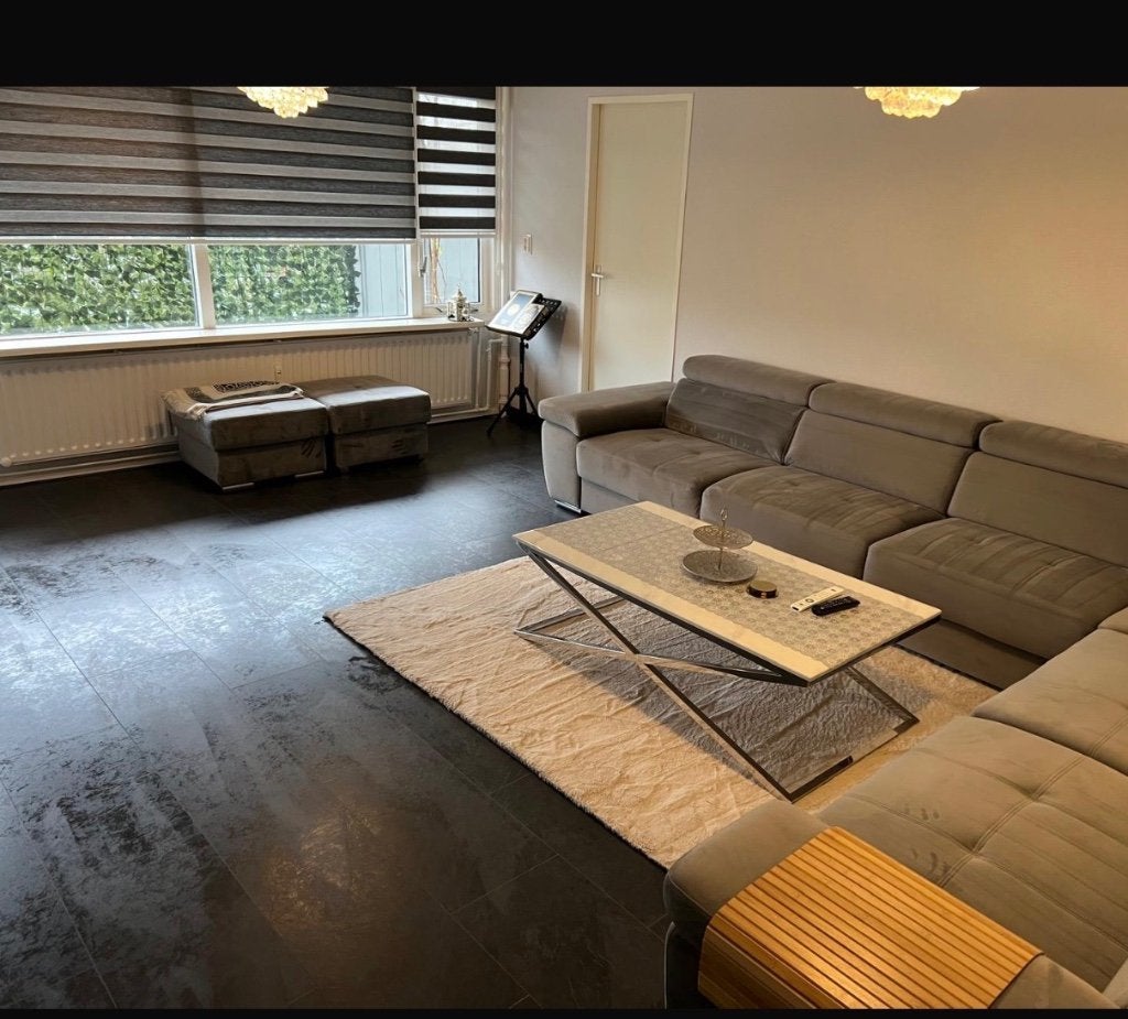 Salontafel wit marmer 130 cm/ 70 cm