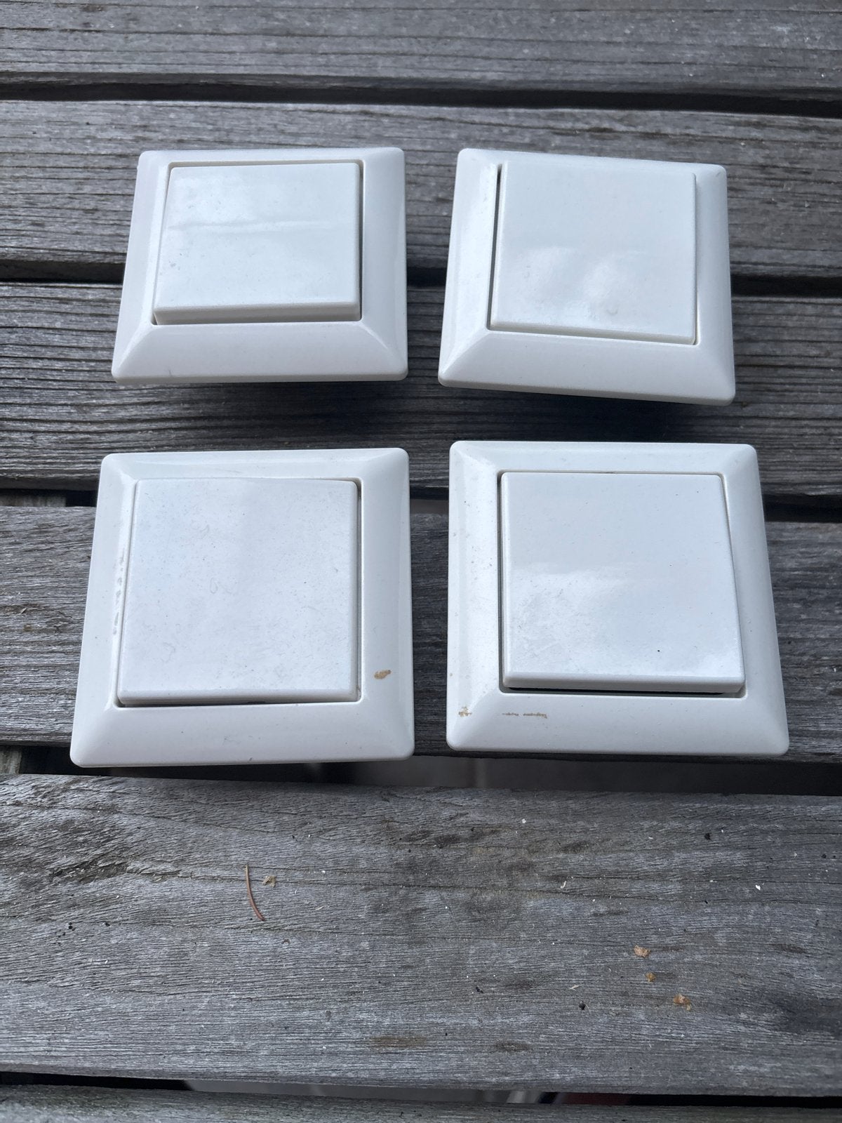 JUNG Schakelaars - Set van 4 - Gebruikt, Ophalen, Gebruikt, Jung, Schakelaar