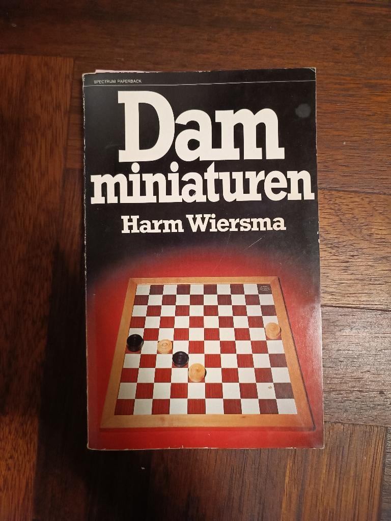 Damboek Damminiaturen, Ophalen of Verzenden, Zo goed als nieuw, Denksport