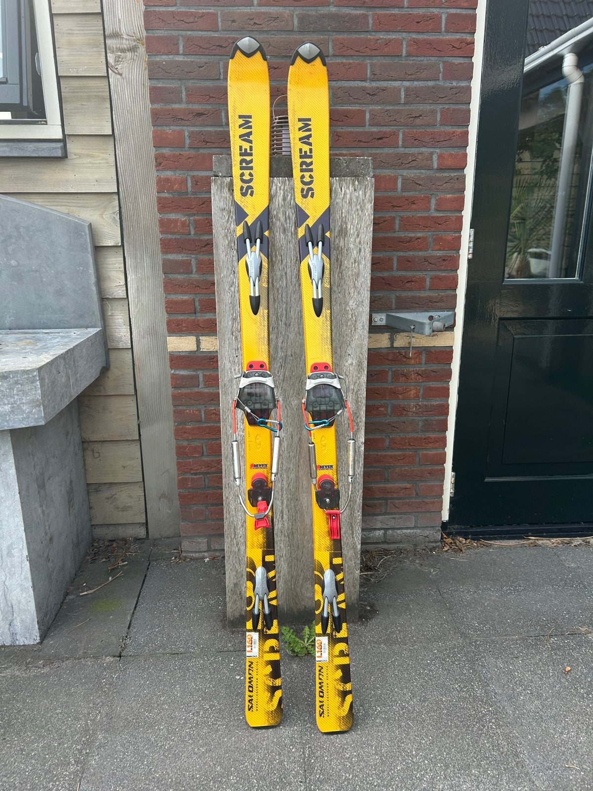 Salomon Scream Telemark Ski's 169 cm, Ophalen, 160 tot 180 cm, Gebruikt, Salomon