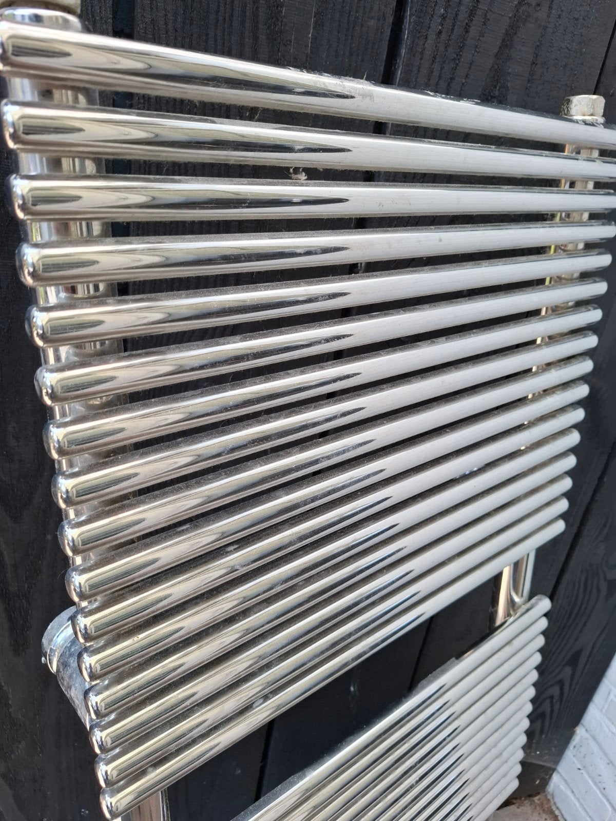 RVS Handdoekradiator - Gebruikt, Ophalen, Gebruikt, Radiator