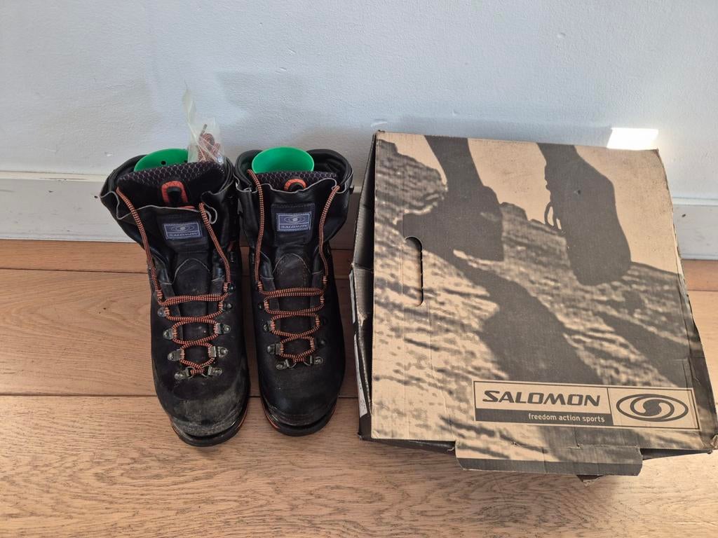 Categorie D wandel/klimschoenen - merk Salomon Maat 42, Sport en Fitness, Bergsport en Wandelen, Ophalen of Verzenden, Gebruikt