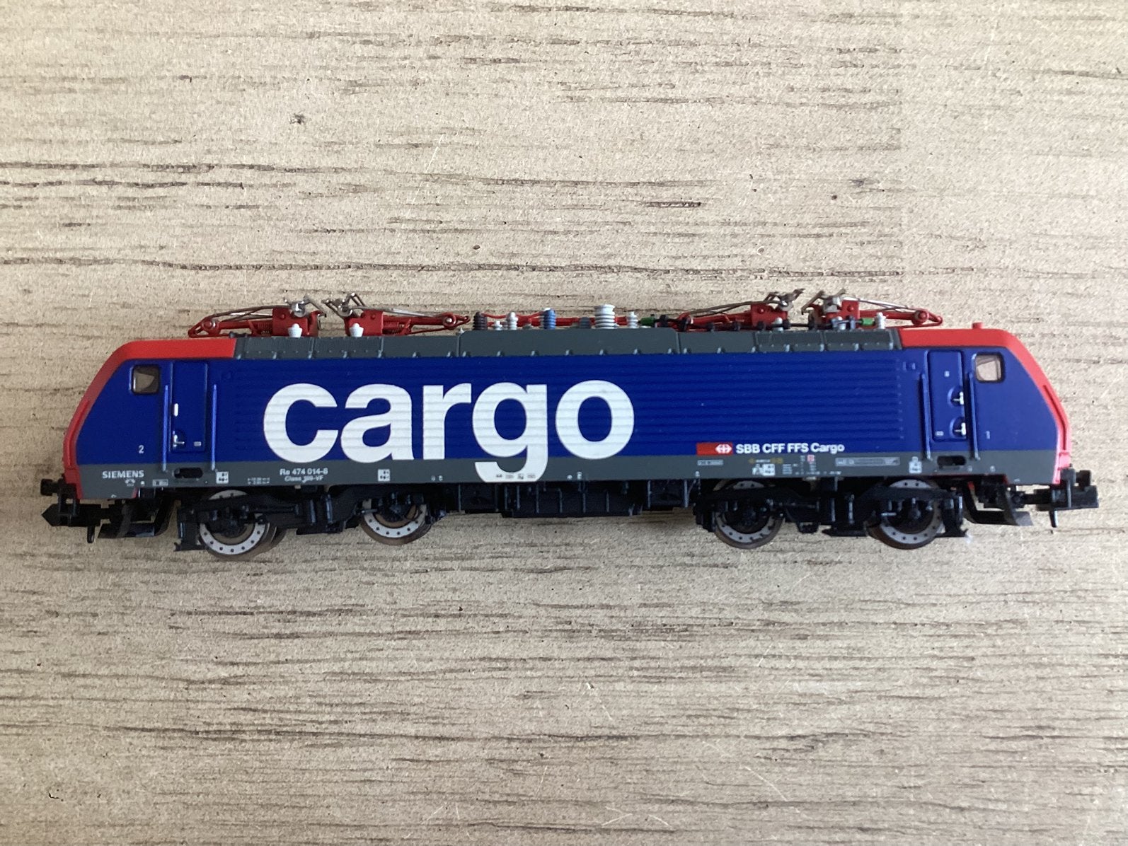 Minitrix 12327. SBB-CFF-FSS. Cargo locomotief.  Analoog., Trix, Ophalen of Verzenden, Zo goed als nieuw, Analoog