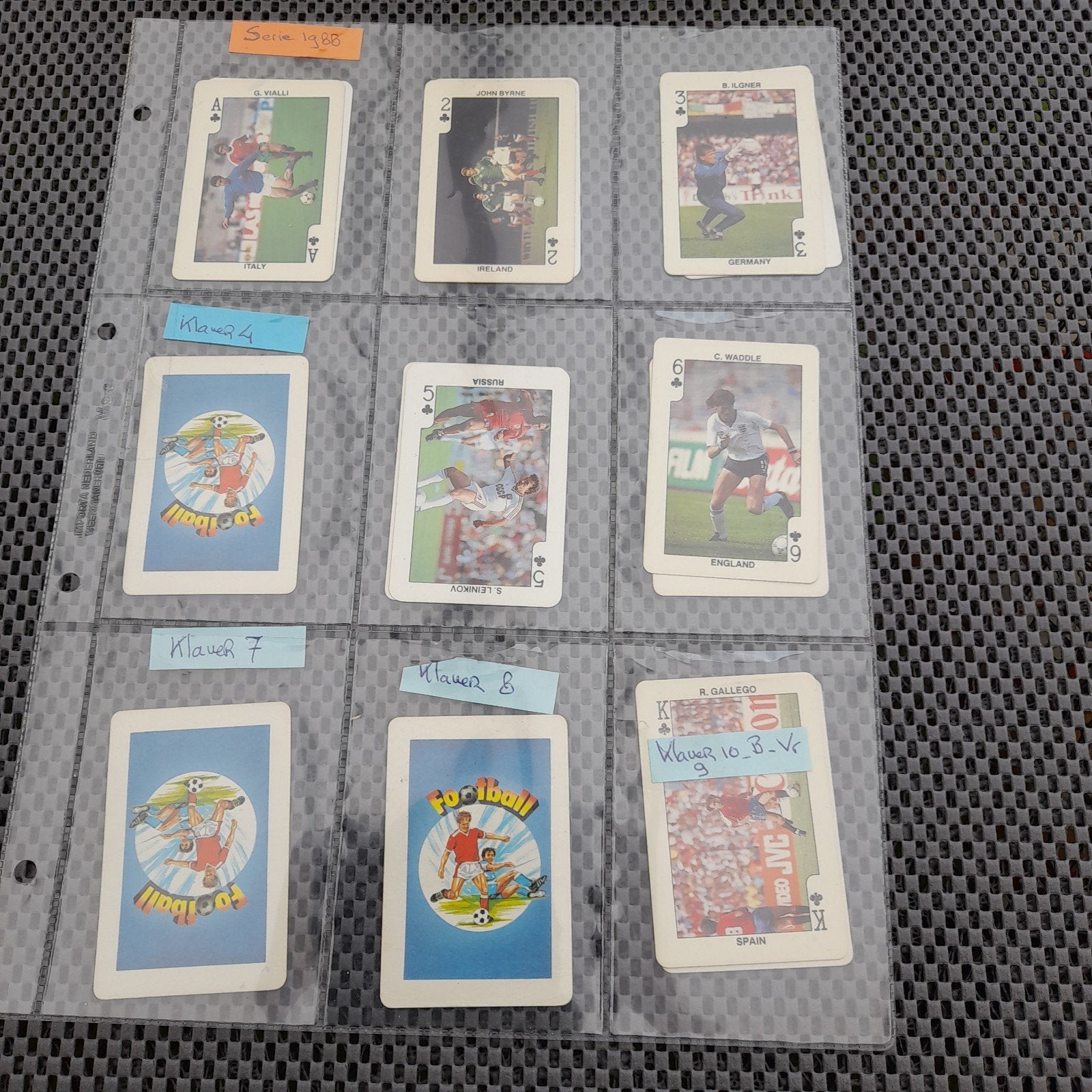 Football Serie 1988, Verzamelen, Ophalen of Verzenden, Zo goed als nieuw, Buitenlandse clubs, Poster, Plaatje of Sticker