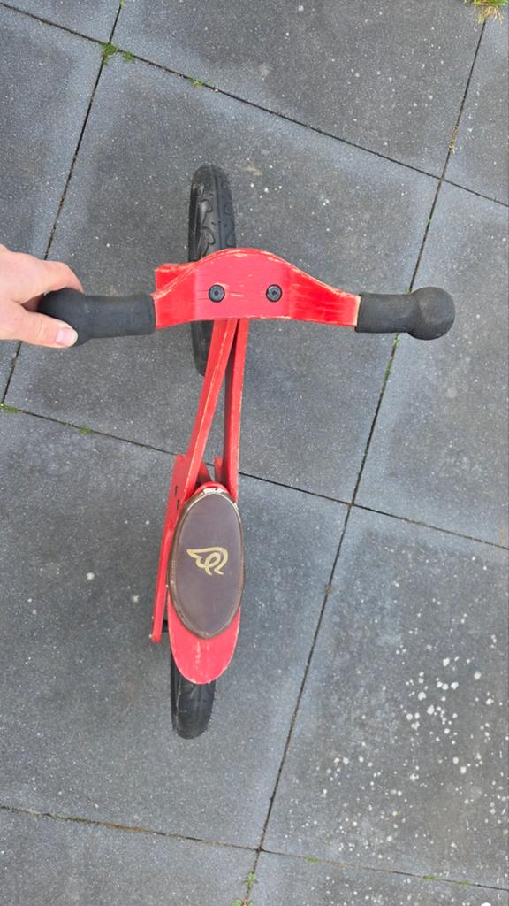 Loopfiets retro, Fietsen en Brommers, Fietsen | Kinderfietsjes, Gebruikt, Minder dan 16 inch, Ophalen