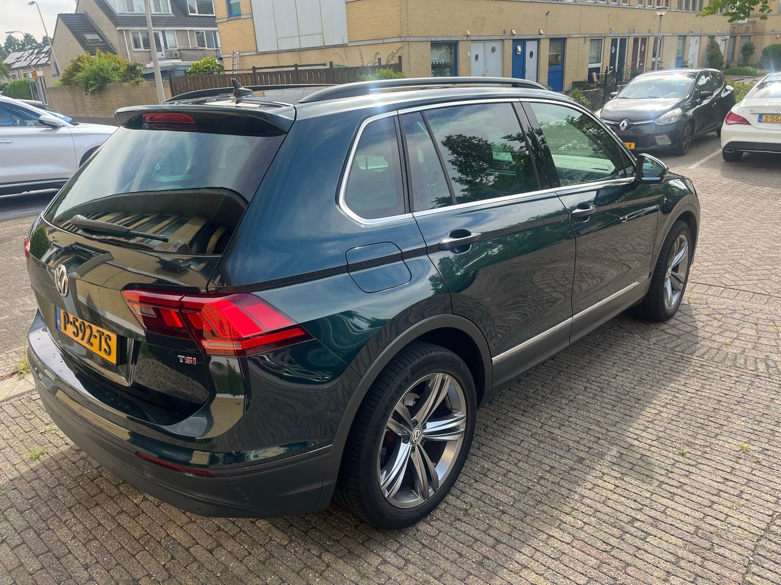 Volkswagen Tiguan 1.4 TSI 110KW/150PK 6DSG M16 2017 Groen, 1800 kg, 4 cilinders, Particulier, 17 km/l