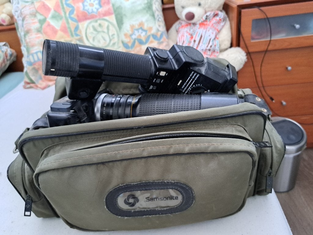 Canon EOS T70 complete set, Audio, Tv en Foto, Fotocamera's Analoog, Ophalen, Gebruikt, Spiegelreflex, Canon