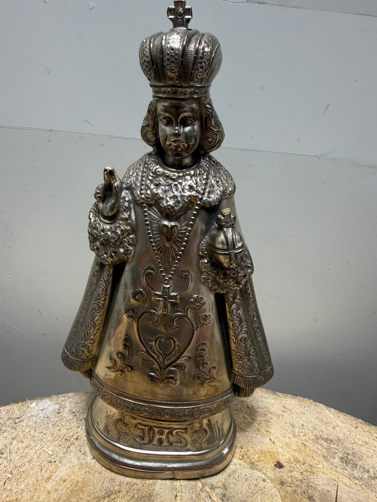 beeld van het Infant of Prague (het “Kindje Jezus van Praag, Ophalen of Verzenden, Zo goed als nieuw