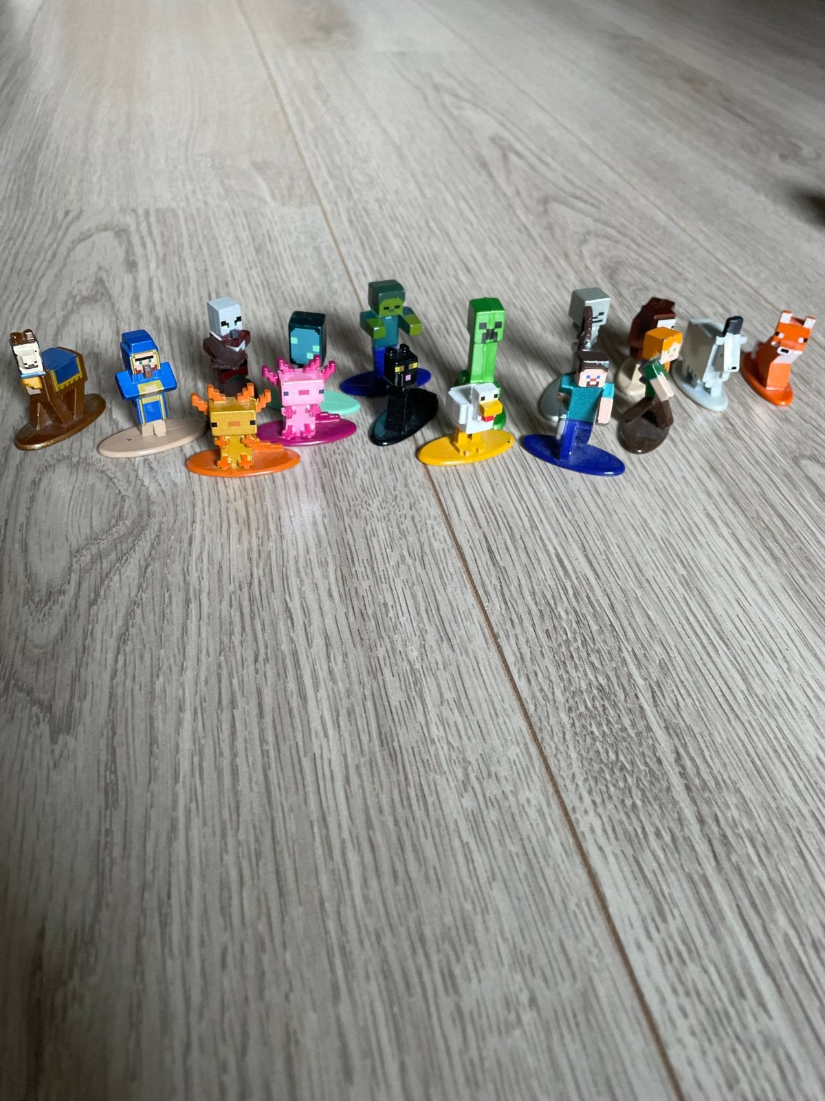 Minecraft figuren set - Zo goed als nieuw, Kinderen en Baby's, Ophalen, Zo goed als nieuw