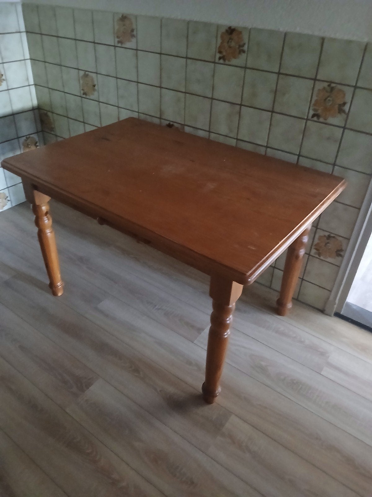 Grenen tafel 120x80 cm - Ideaal voor eetkamer/keuken, Huis en Inrichting, Ophalen