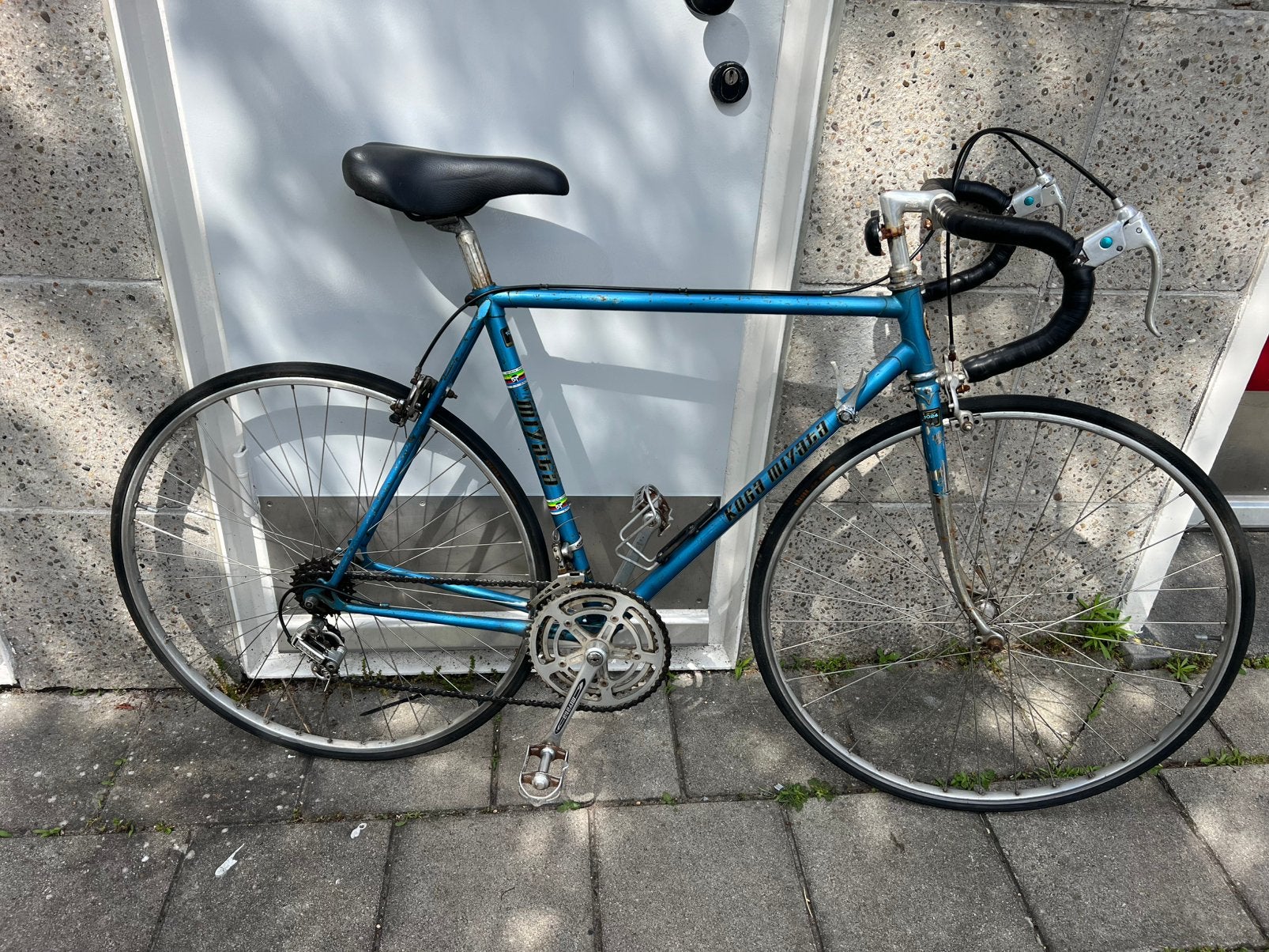 race fiets rijd prima, Fietsen en Brommers, Fietsen | Racefietsen, 28 inch, Gebruikt, Velgrem, Ophalen of Verzenden
