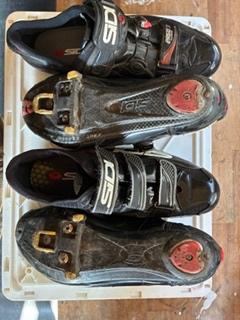fietsschoenen, Fietsen en Brommers, Fietsaccessoires | Fietskleding, Ophalen, Gebruikt, Heren, Schoenen