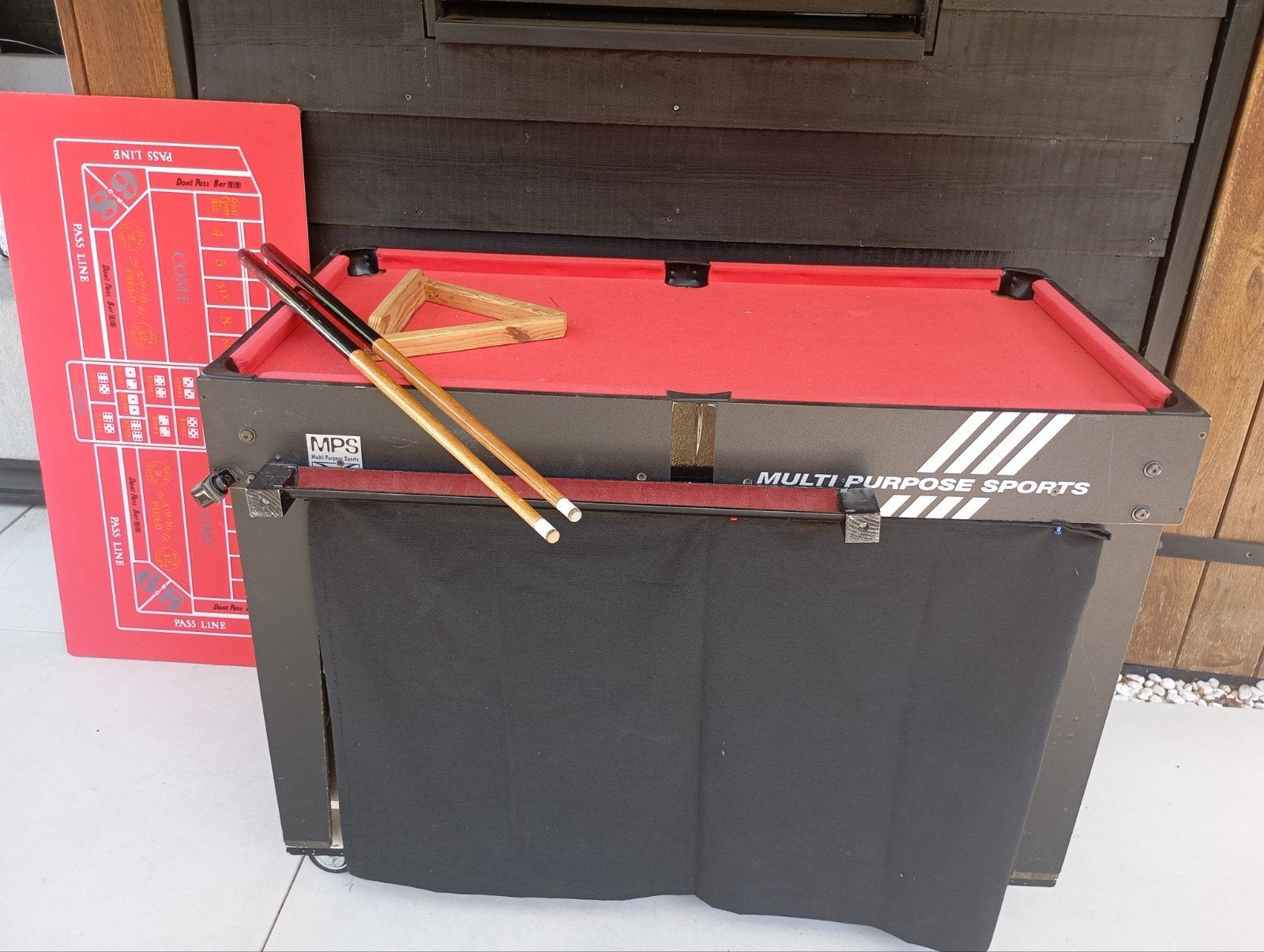 Multi-purpose sporttafel: pooltafel, airhockey, roulette etc, Ophalen, Gebruikt, Pooltafel