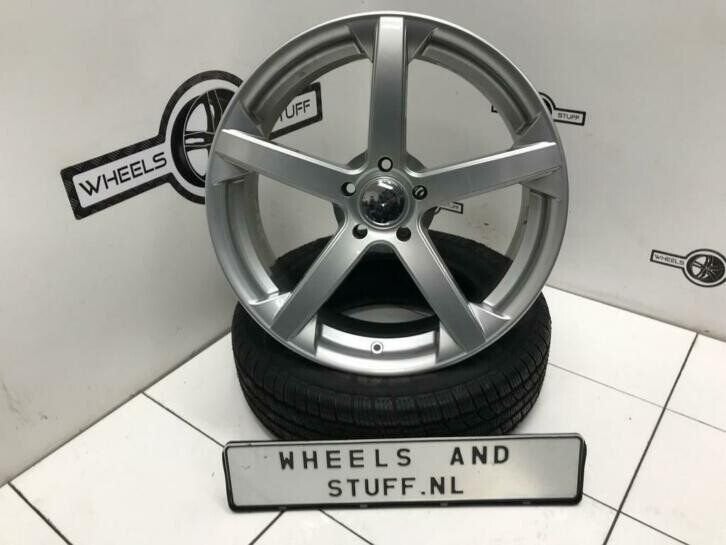 Team Dynamics lichtmetaal velgen 19"inch 5x112 Mercedes Bmw, Ophalen, Gebruikt, 19 inch, Velg(en)