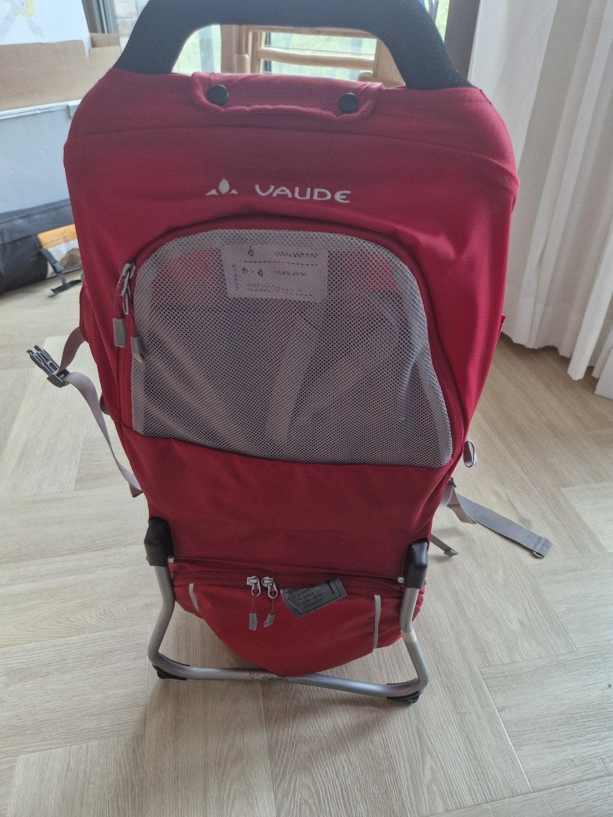 Vaude Rugdrager - Comfortabel en Veilig voor Wandelingen, Overige merken, Gebruikt, Ophalen of Verzenden, Rug
