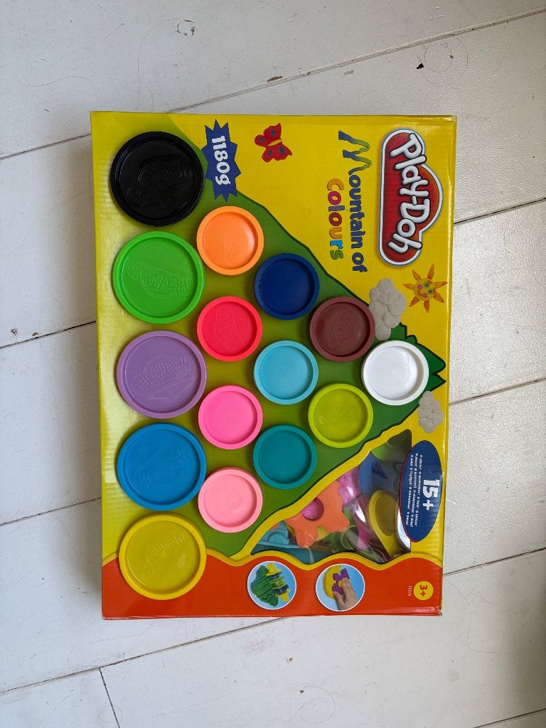 Play-Doh mountain of colours, Ophalen of Verzenden, Zo goed als nieuw