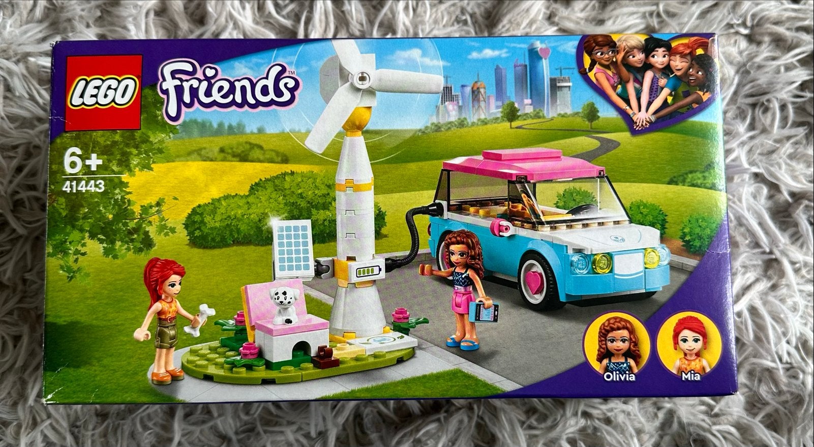 Lego Friends 41443 - Andrea's Elektrische Auto, Lego, Friends, Ophalen of Verzenden, Zo goed als nieuw
