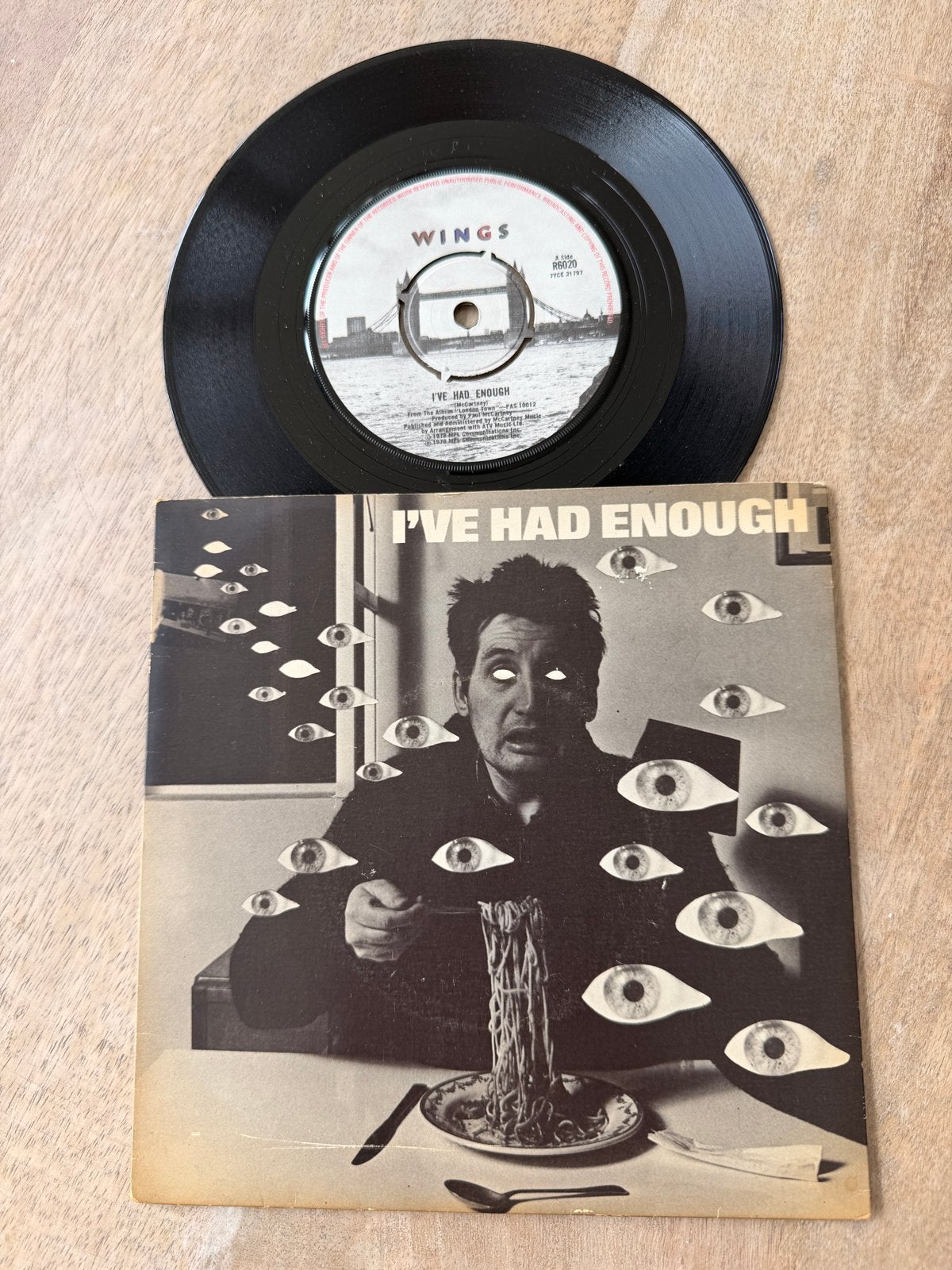 Wings - I've Had Enough / Deliver Your Children 7 inch, Gebruikt, Originele persing, 7 inch, Ophalen of Verzenden