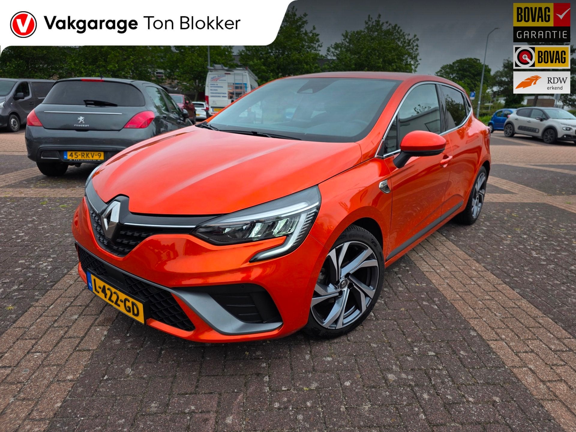 Renault Clio 1.0 TCe Initiale Paris|RS LINE|, Auto's, Renault, Voorwielaandrijving, Gebruikt, Overige kleuren, 49 €/maand