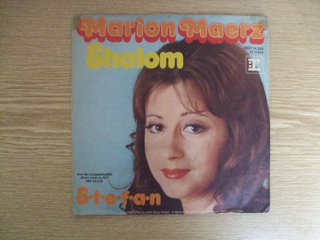 MARION MAERZ      SHALOM / STEFAN, 7 inch, Ophalen of Verzenden, Zo goed als nieuw, Pop