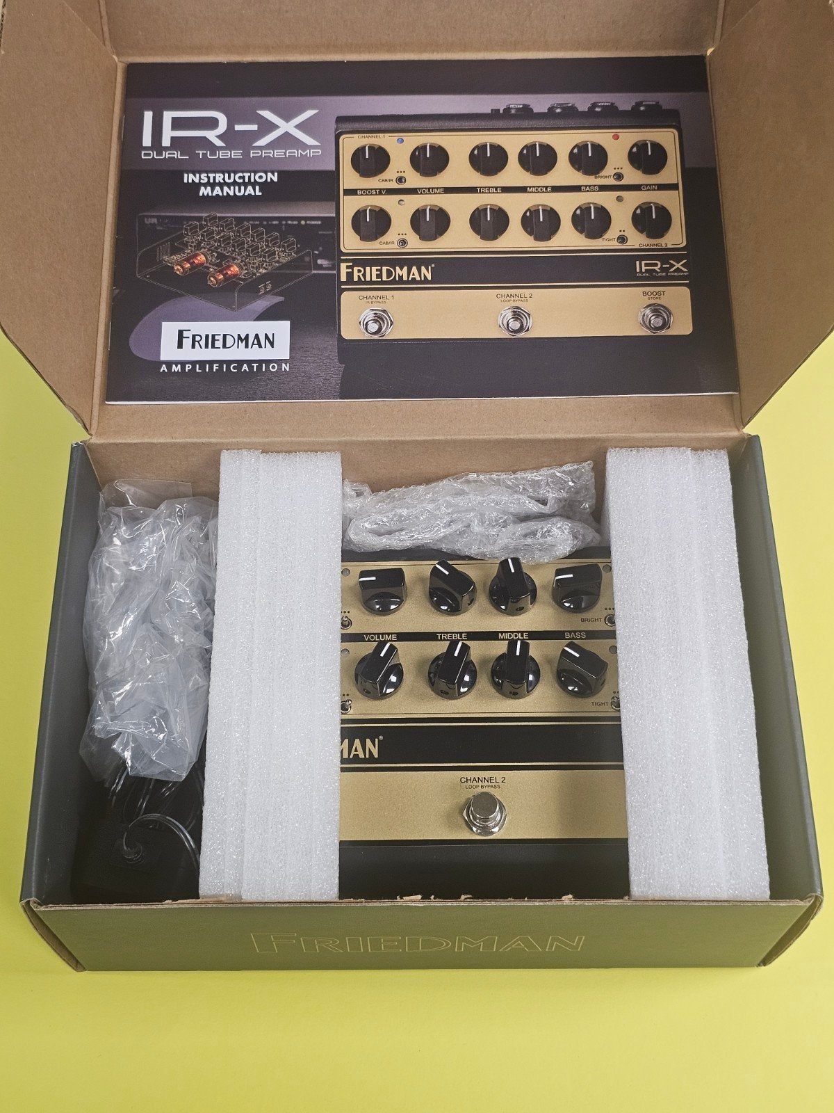 Friedman IR-X Dual Tube Preamp, Overige typen, Friedman Amplification, Ophalen of Verzenden, Zo goed als nieuw