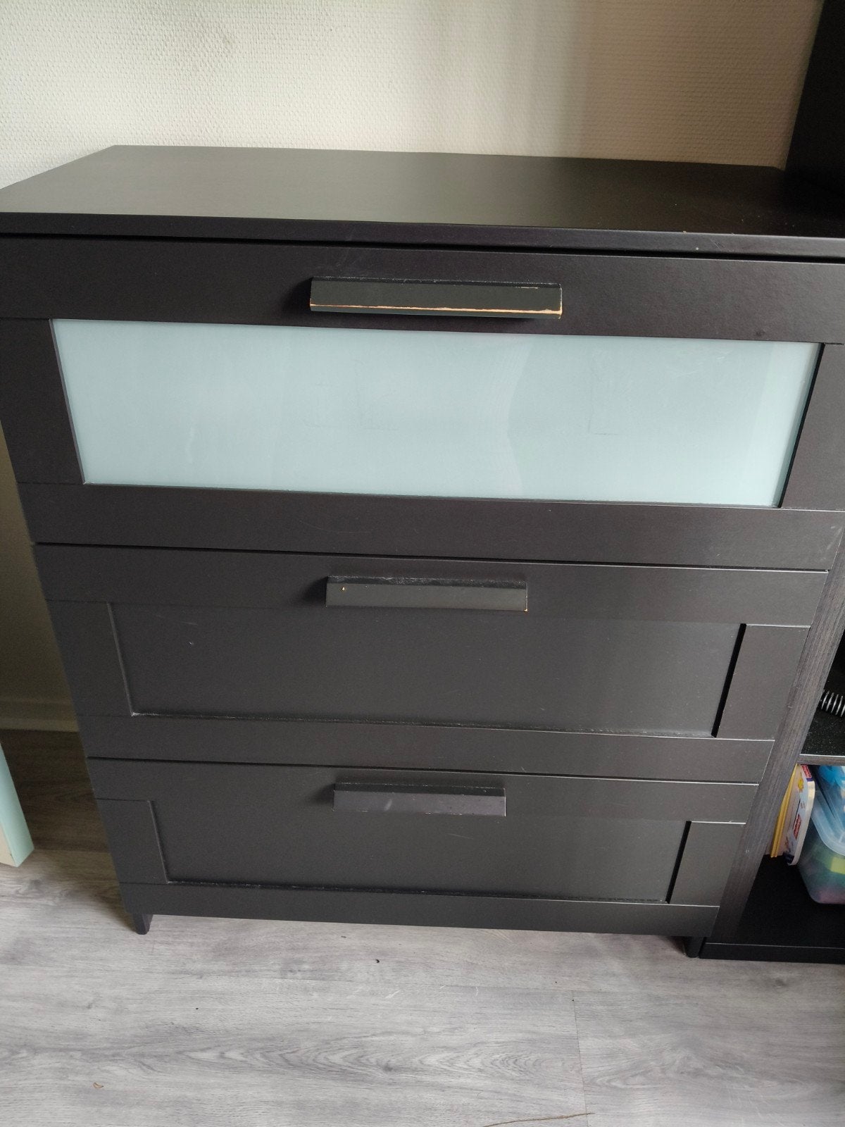 Brimnes lade kast, Gebruikt, 3 of 4 laden, Minder dan 100 cm, 25 tot 50 cm