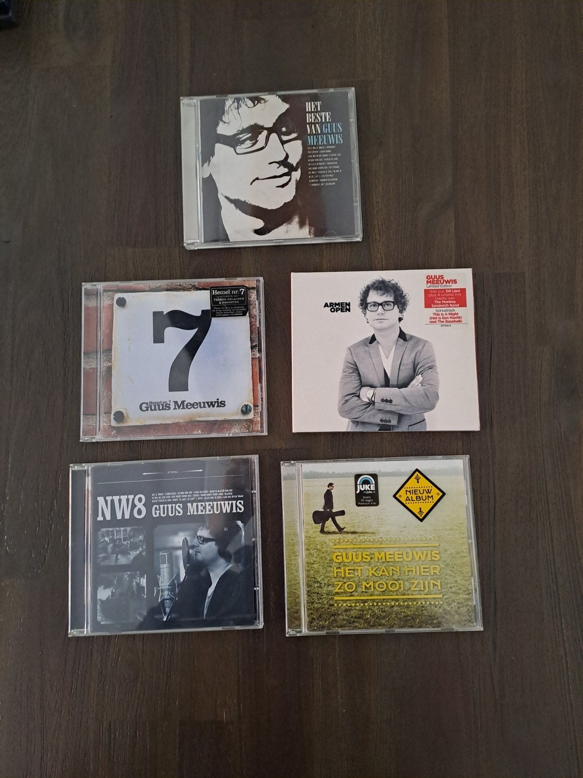 Guus Meeuwis CD'S, Ophalen of Verzenden, Zo goed als nieuw, Levenslied of Smartlap