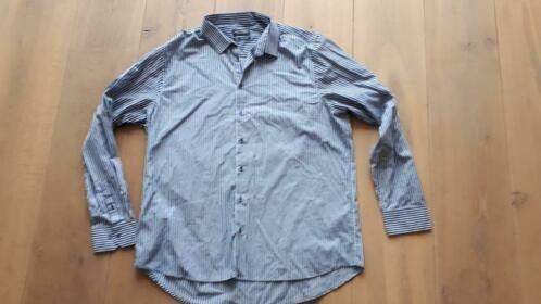 Overhemd van northwest territory. Slim fit. Maat 45/46 (XXL), Blauw, Zo goed als nieuw, Halswijdte 43/44 (XL), Northwest territory