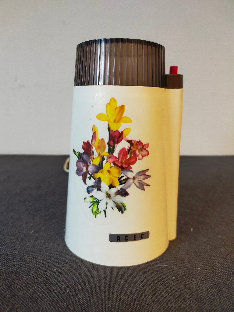 Vintage elektrische koffiemolen Acec, Ophalen of Verzenden