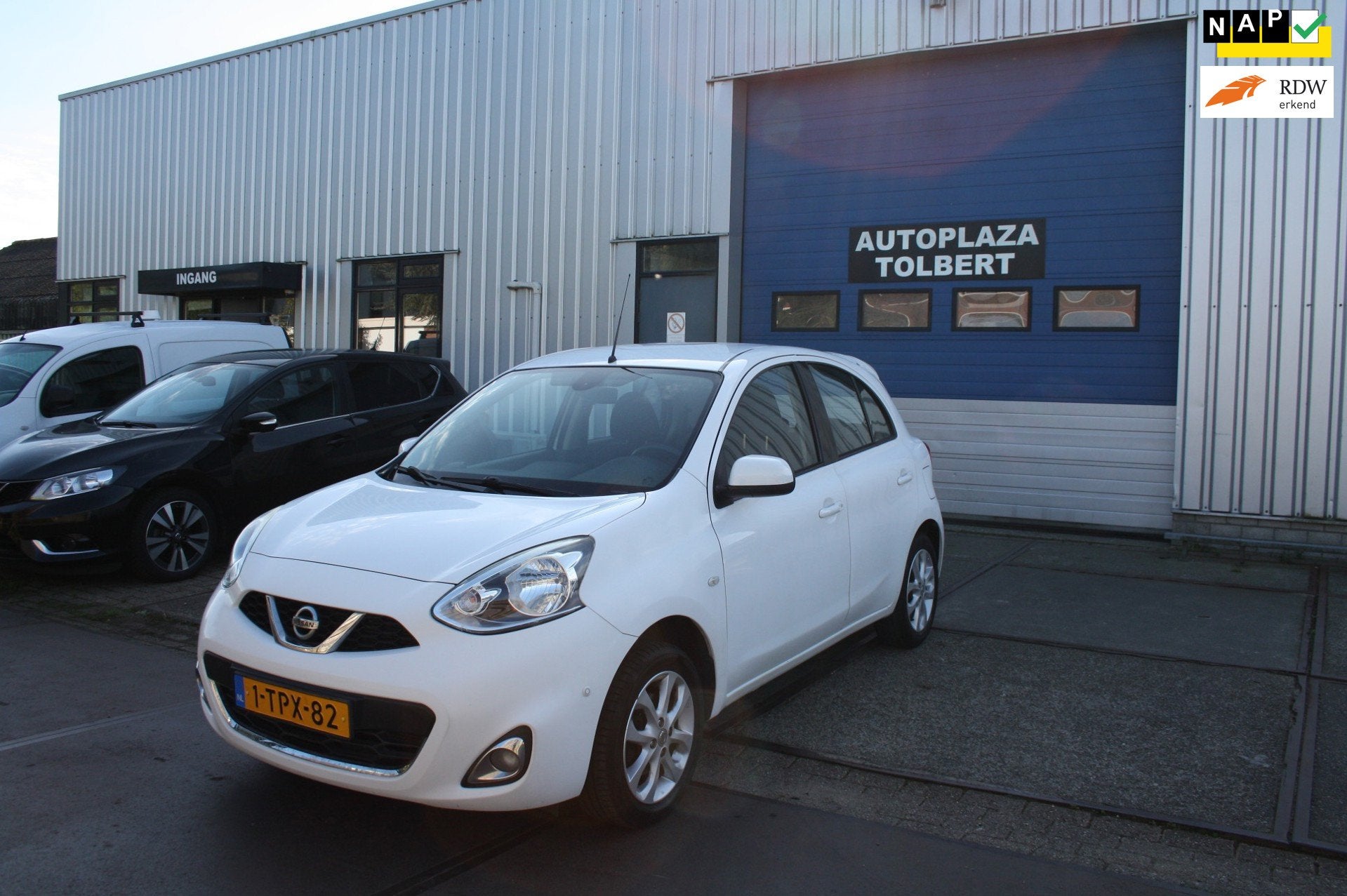 Nissan Micra 1.2 Connect Edition *BJ'14*CLIMA*NAVI*CRUISE*, Auto's, Voorwielaandrijving, Euro 5, Stof, Gebruikt