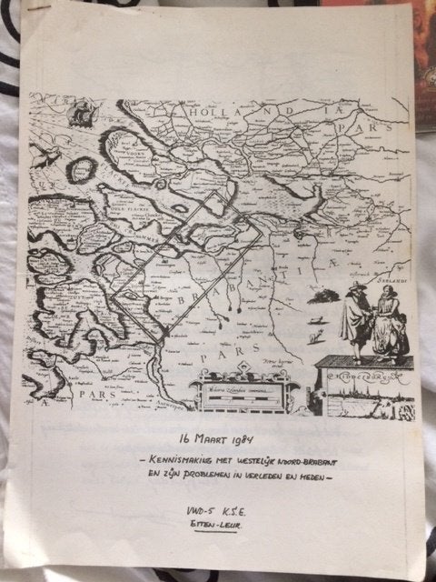 artikel vnl over willemstad van de KSE 1984, Ophalen of Verzenden, 1980 tot heden, Nederland, Tijdschrift