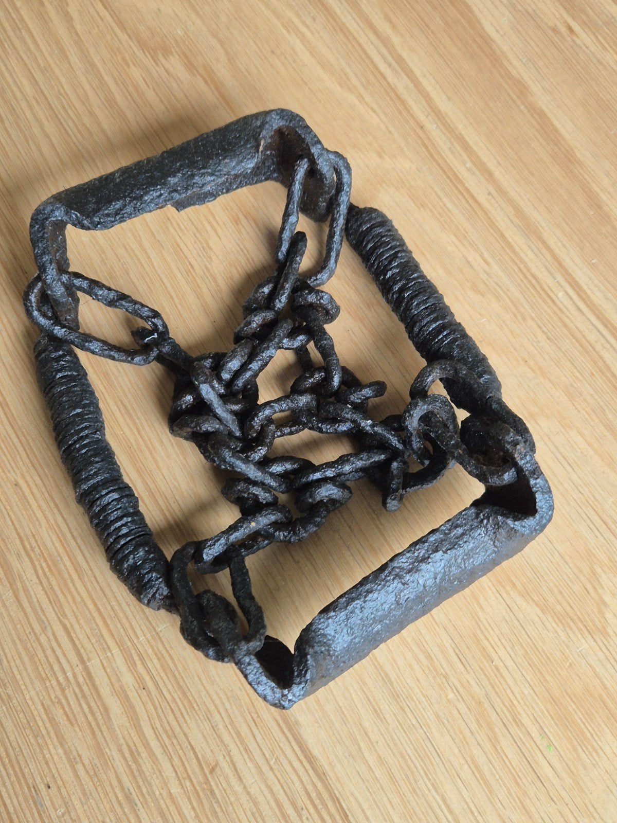 WW2 Duitse halftrack sneeuwketting / ice cleat - bodemvondst, Ophalen of Verzenden, Duitsland, Hulzen of Bodemvondsten
