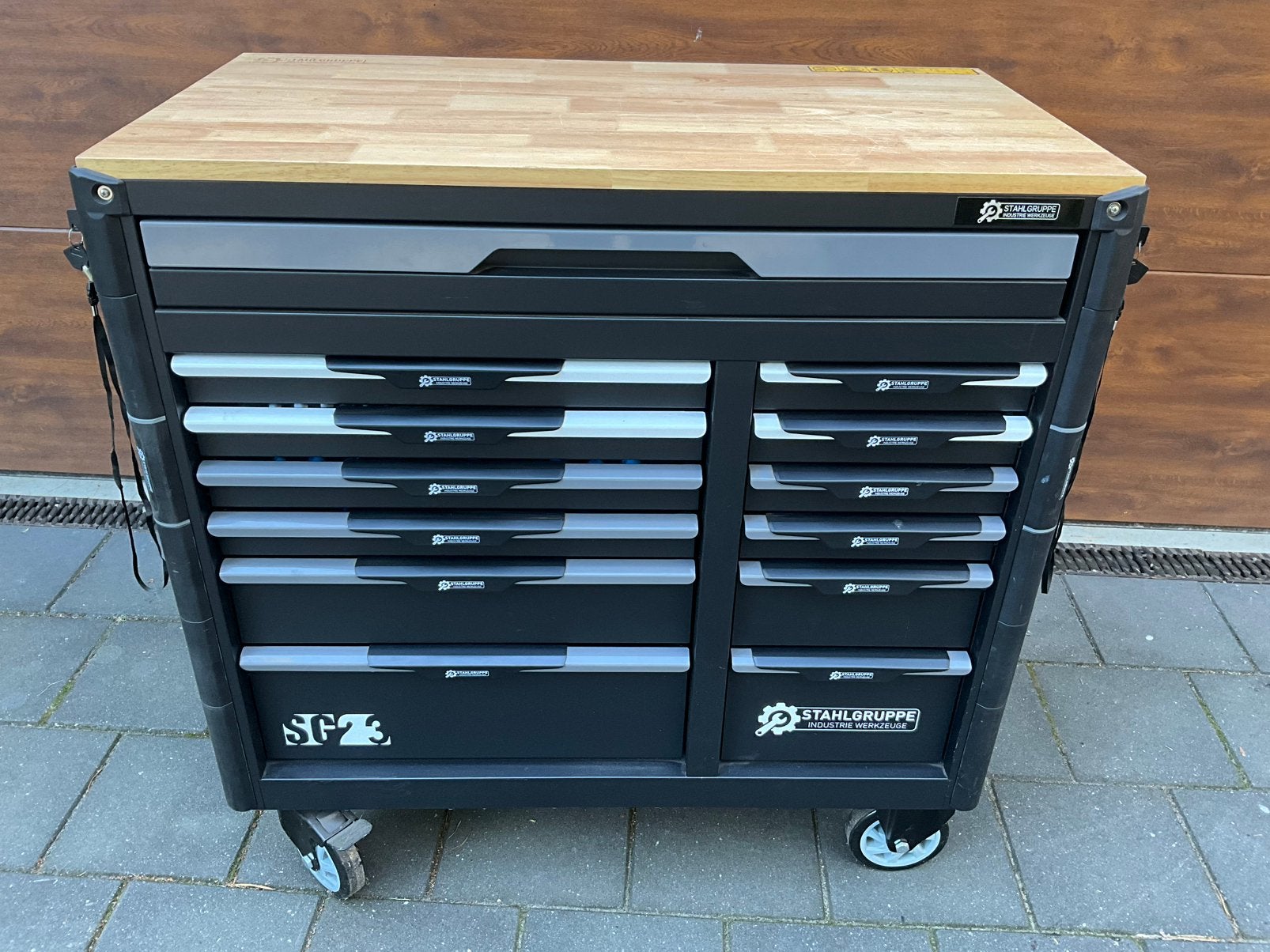 Nieuwe gereedschapkar SG 23 Stahlgruppe, Doe-het-zelf en Verbouw, Ophalen, Gevuld, Nieuw