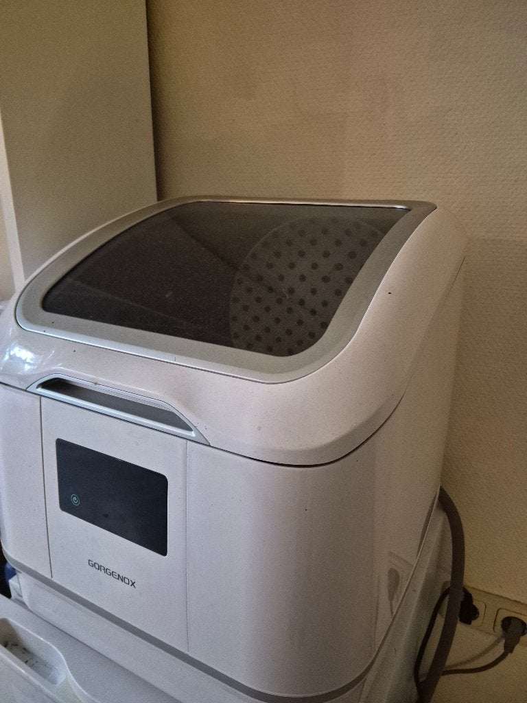 Draagbare Gorgenox vaatwasser - Ideaal voor kleine ruimtes, Ophalen, Minder dan 85 cm, Eco programma, Zo goed als nieuw