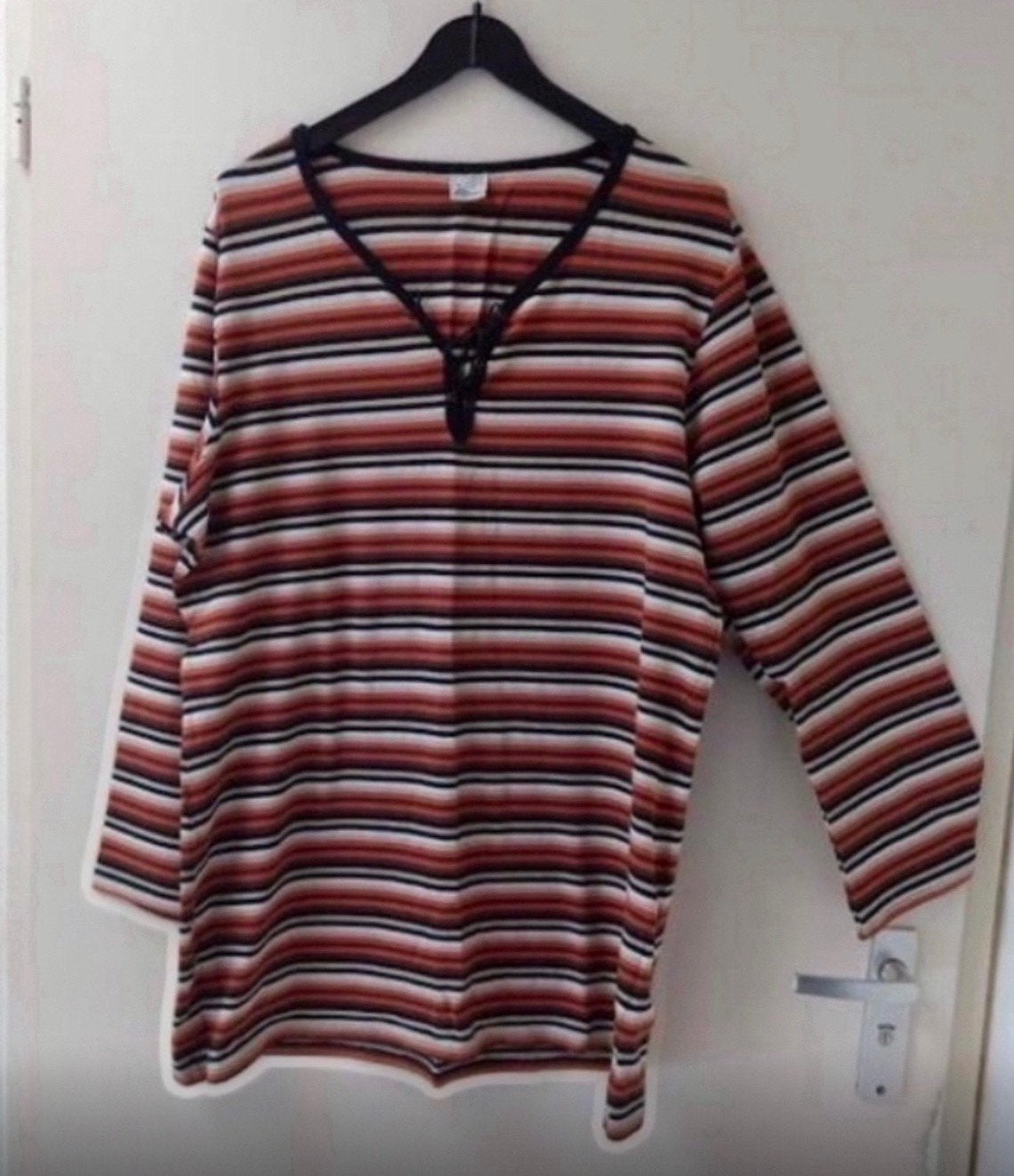 Streep longleeve. Maat XL. Merk, Ophalen of Verzenden, Zo goed als nieuw, Maat 46/48 (XL) of groter, Korte mouw