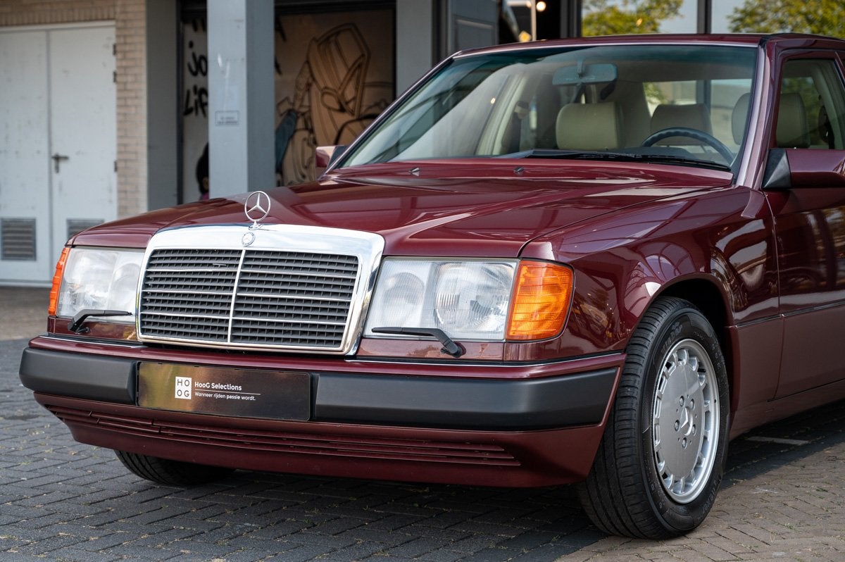Mercedes-Benz E-Klasse 300E-24 W124 (bj 1991), Lederen bekleding, Gebruikt, Overige kleuren, 4 stoelen
