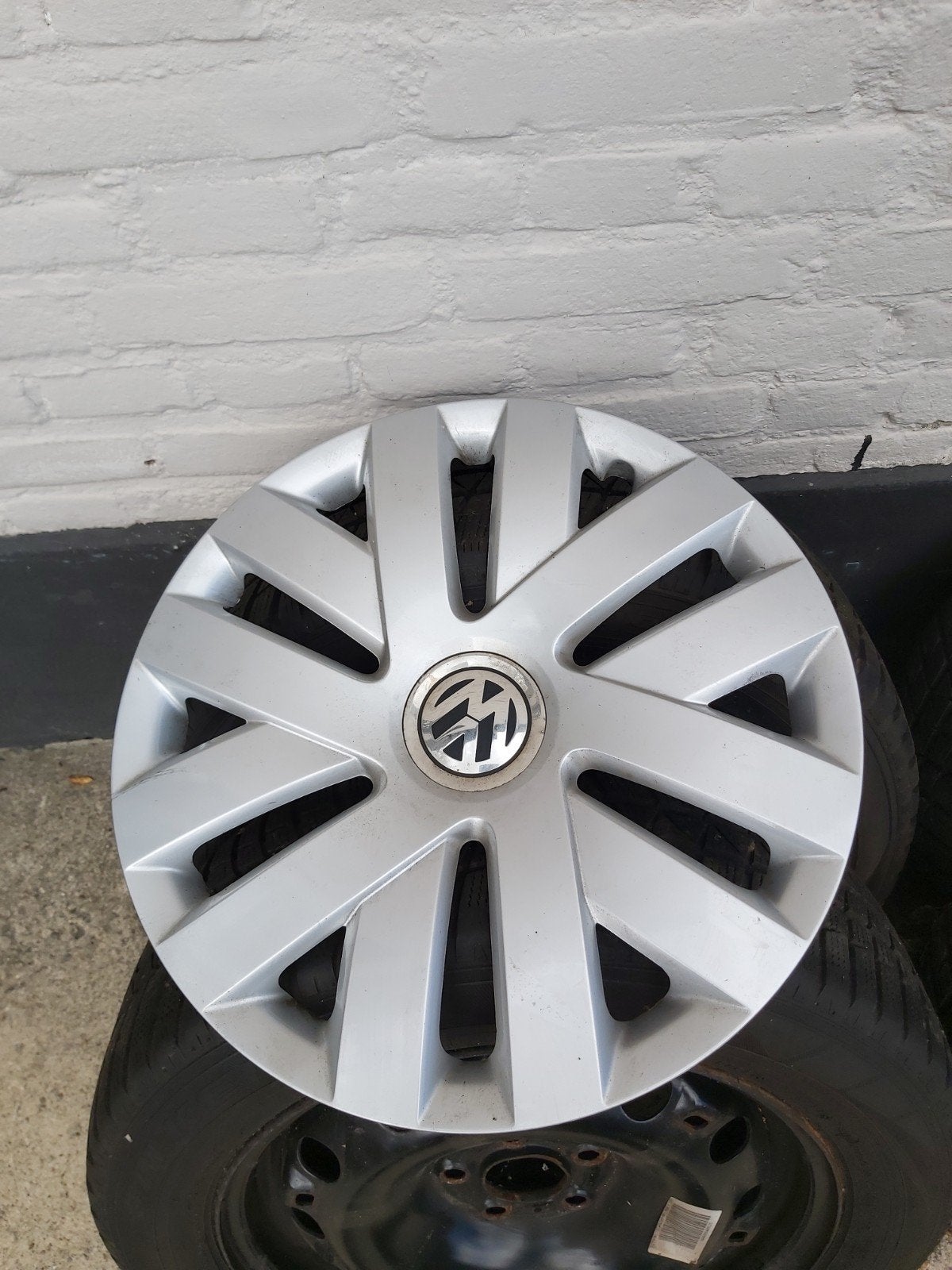 Wieldoppen VW Polo 5, Ophalen, Gebruikt