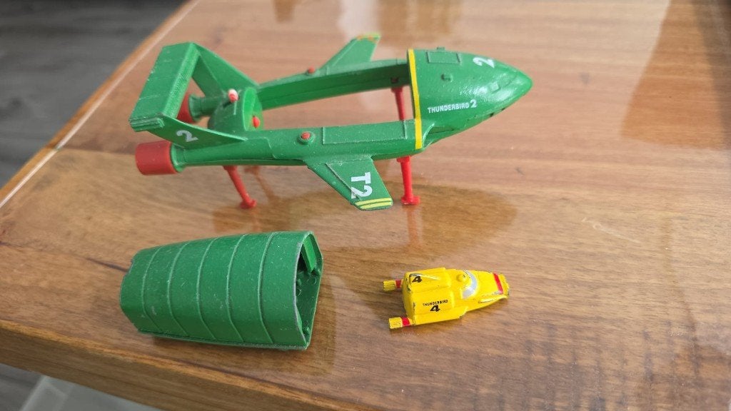 Vintage Matchbox Thunderbirds 2 (1992) – 100% COMPLEET, Ophalen of Verzenden, Gebruikt