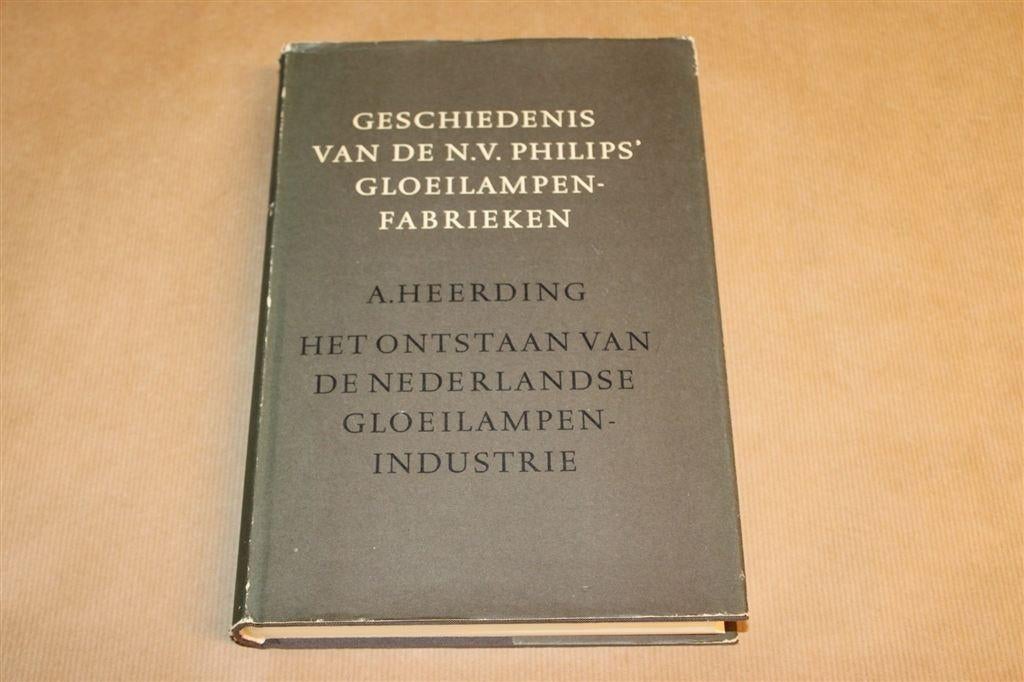 Nederlandse Gloeilampenindustrie — Geschiedenis Philips, Ophalen of Verzenden, Gelezen